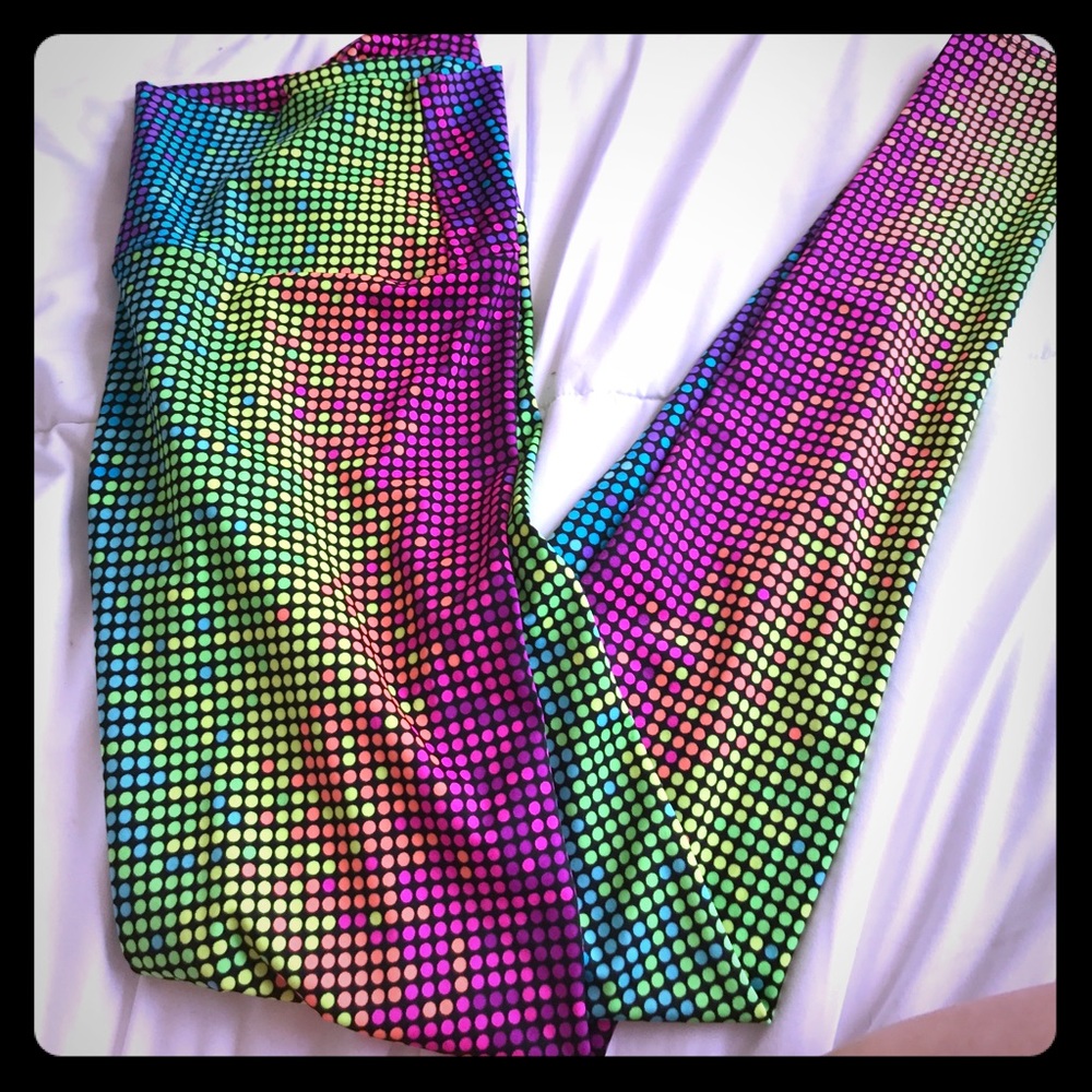 K-deer polka dot leggings