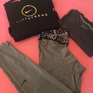 NIKE men's therma-fit dri-fit athletic clothes