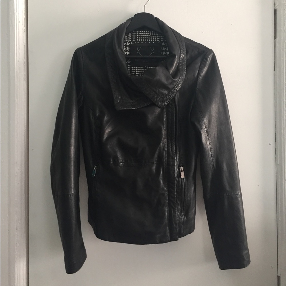 Leather jacket