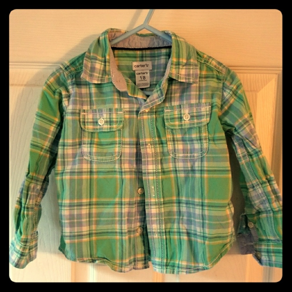 Carter's LS Collar Shirt