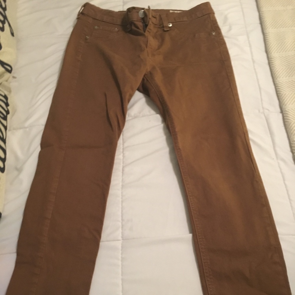 Camel skinny jeggings