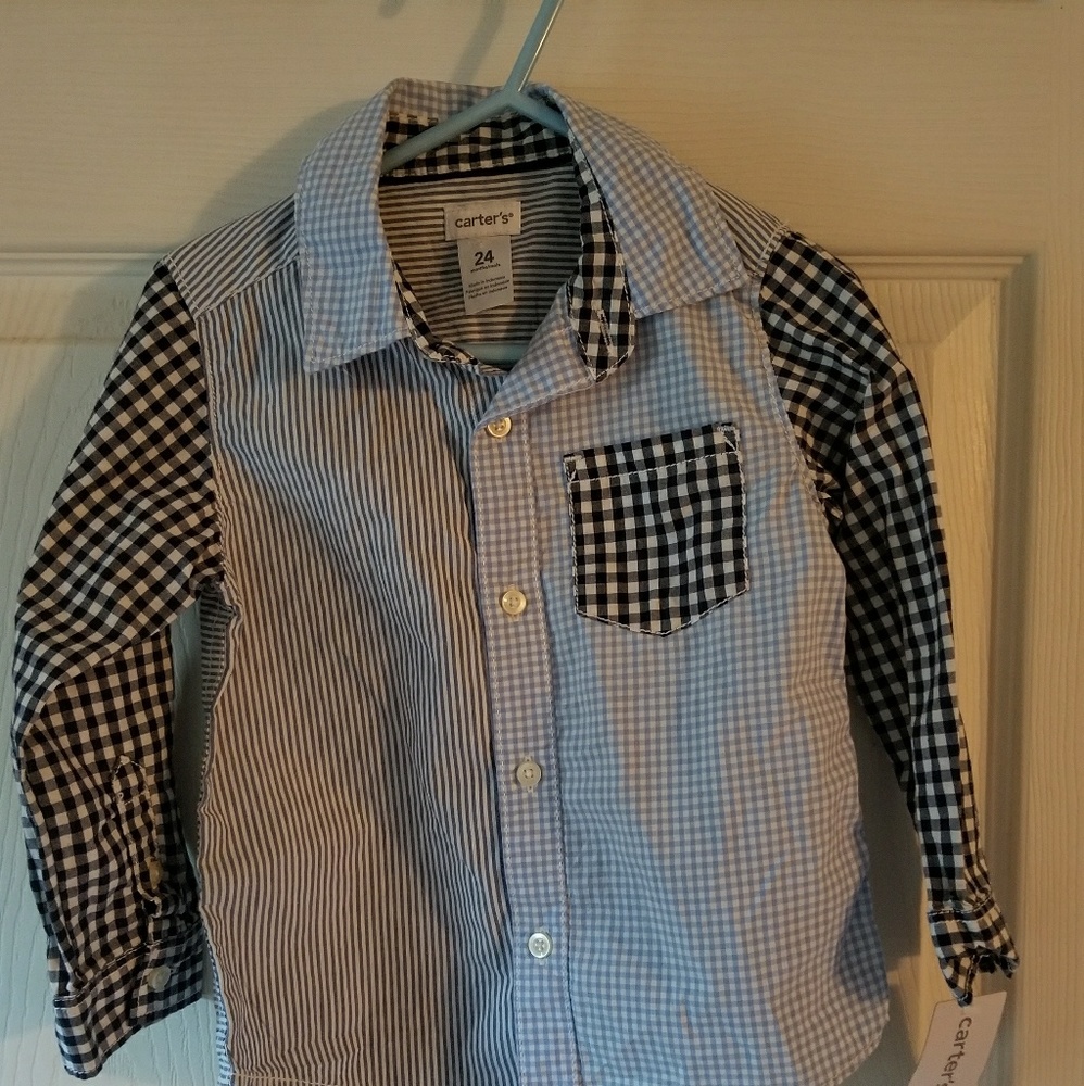 Carter's LS Button Down Collar Shirt