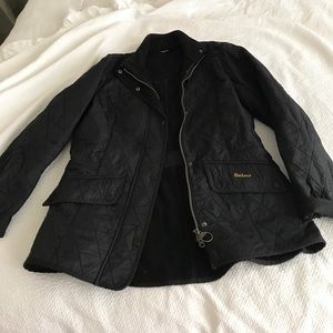Black Barbour polarquit coat USA size 10 (UK 14)