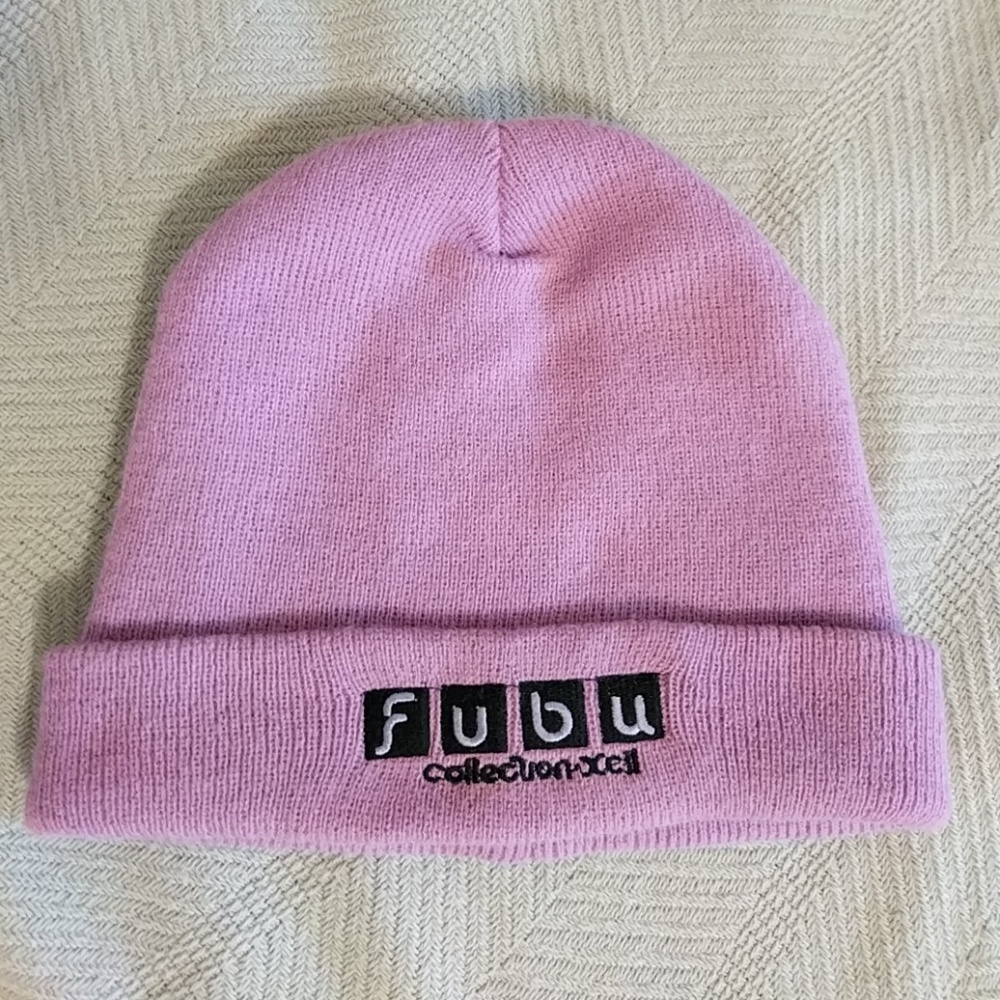 Lavender FUBU Beanie