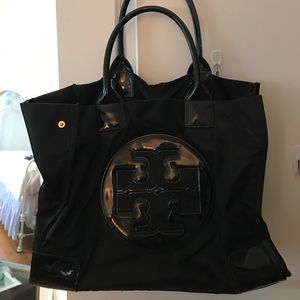 Tory Burch black large Ella tote bag GUC Tory Burch black large Ella tote bag GUC