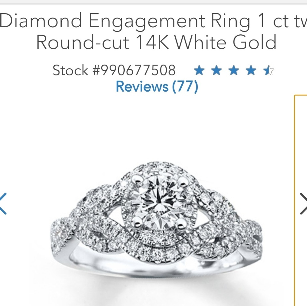 Kay Jewelers Wedding/Anniversary Ring