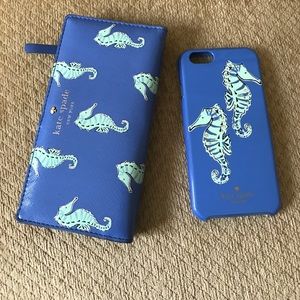 Kate spade wallet and iPhone case Kate spade wallet and iPhone case