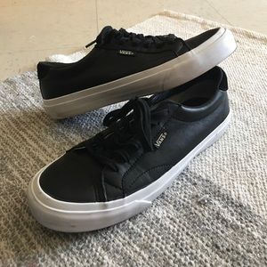 Leather vans