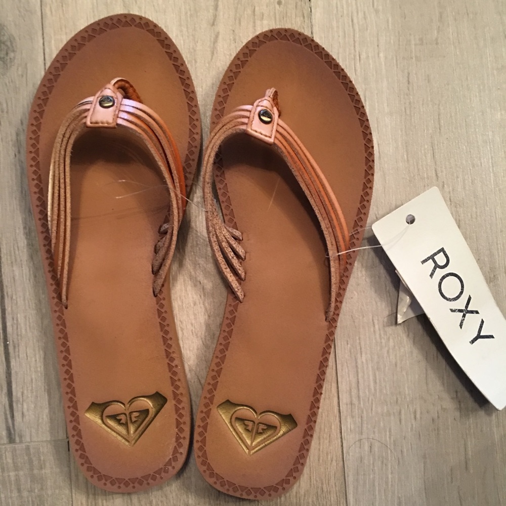 Roxy Vintage Edition Flip Flop Leather Sandal