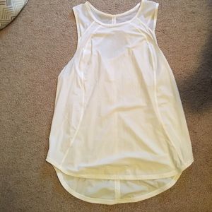 Lululemon Tank white running tank top