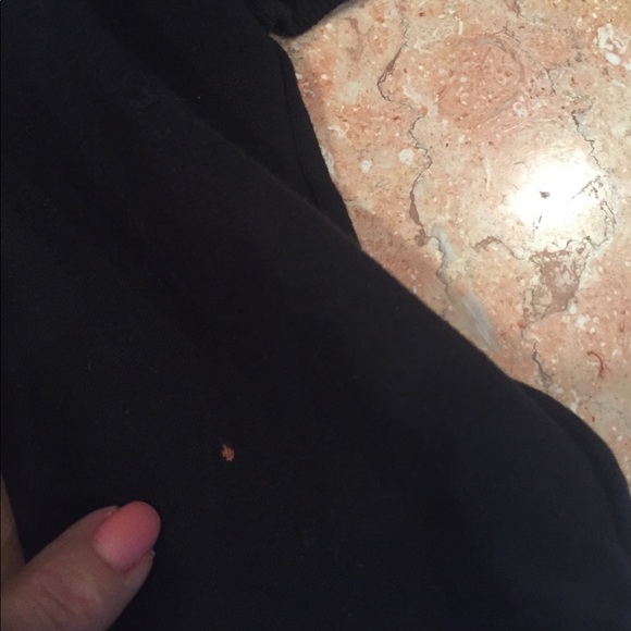 BEBE SPORT HOODED ZIP UP METALLIC SILVER SLEEVE M - Picture 5 of 5