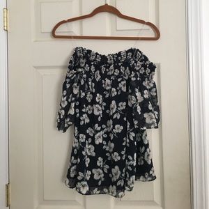 Off the Shoulder Anthropologie Top