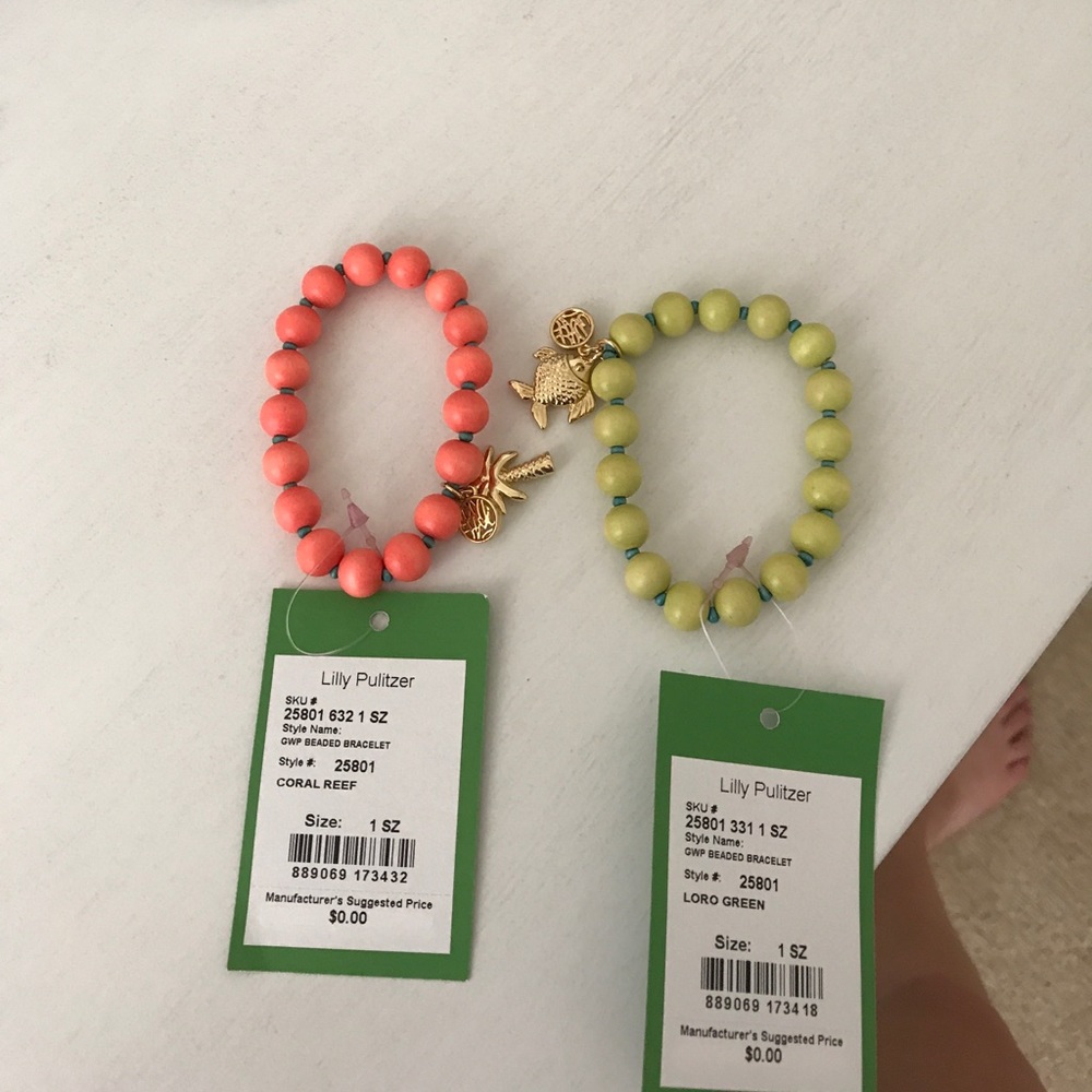 2 Lilly Pulitzer GWP bracelets