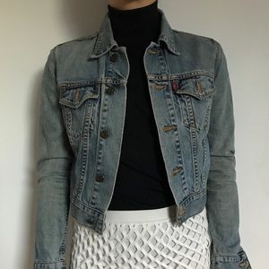 Levi's vintage cropped denim jacket