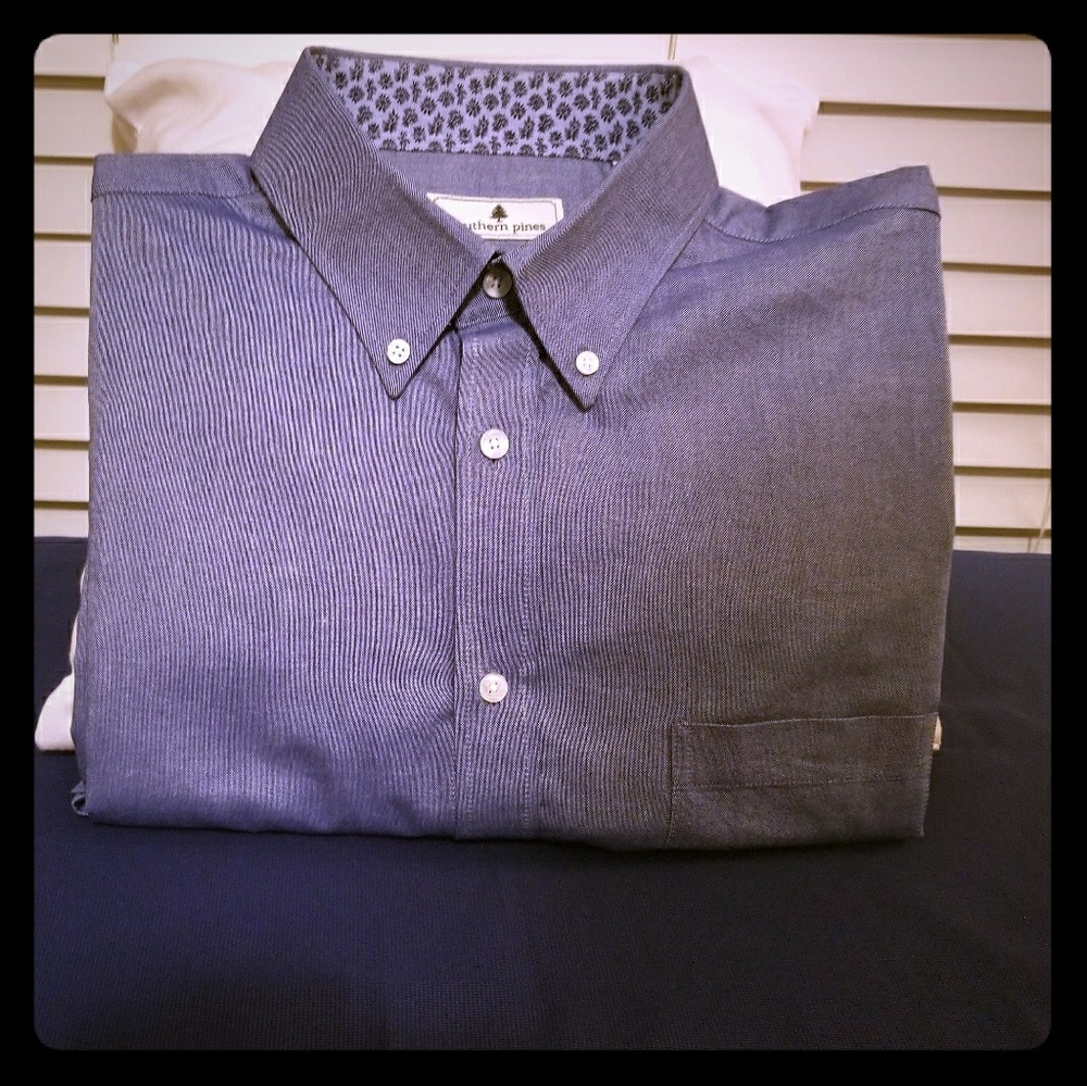 Southern Pines button down shirt.