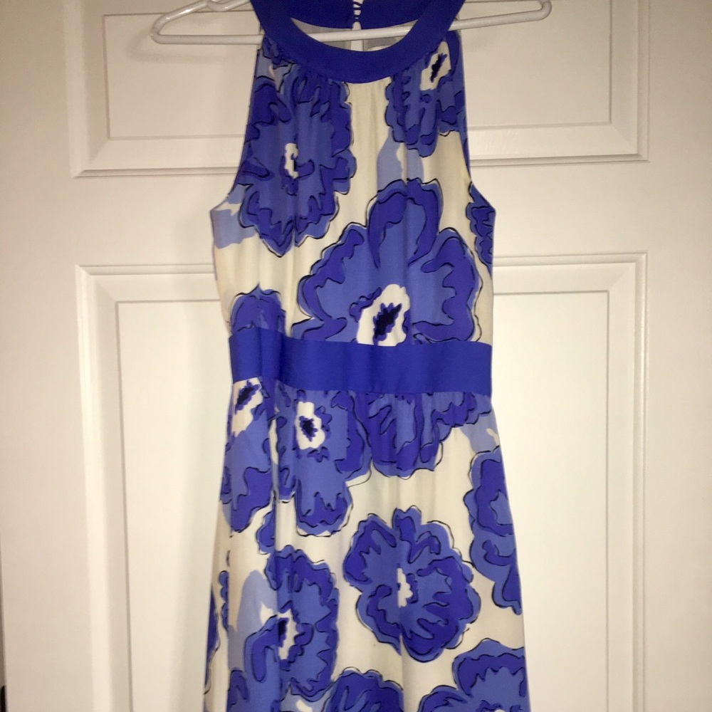 Vineyard Vines Empire Waist Silk Dress