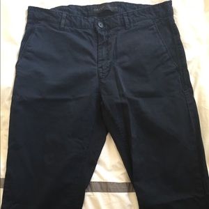 Zara Men’s Navy Blue Chinos Size 30/30
