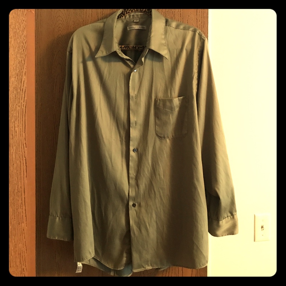 Geoffrey Beene Men's Dress Shirt 17.5 34/35