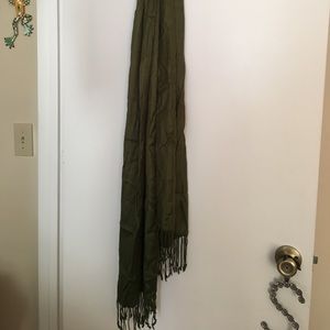Army Green Viscose Scarf