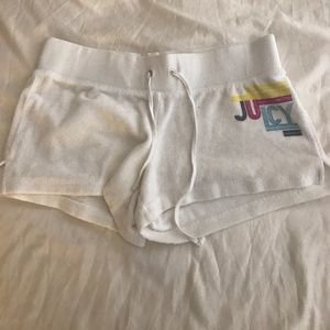 Juicy couture terry shorts