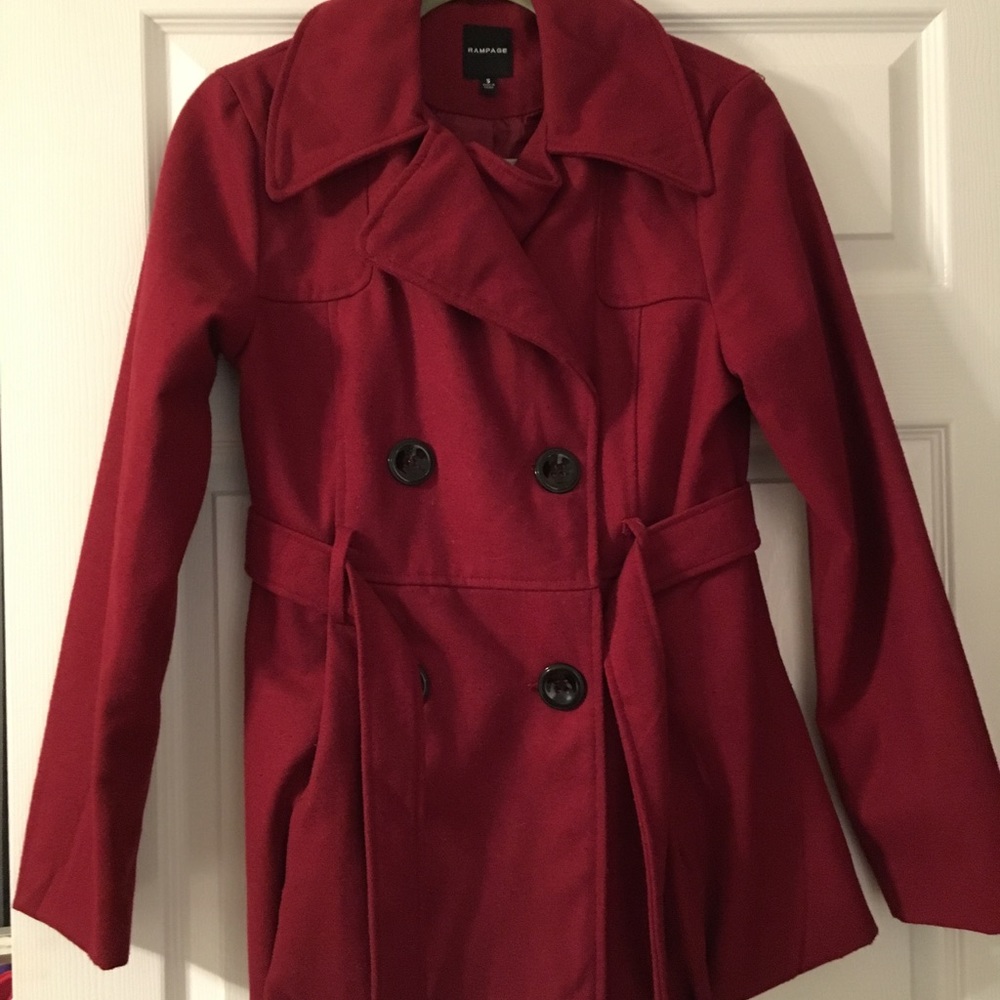 Rampage Wool Pea Coat - Size Small - Worn Twice
