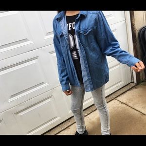 Light weight jean jacket type
