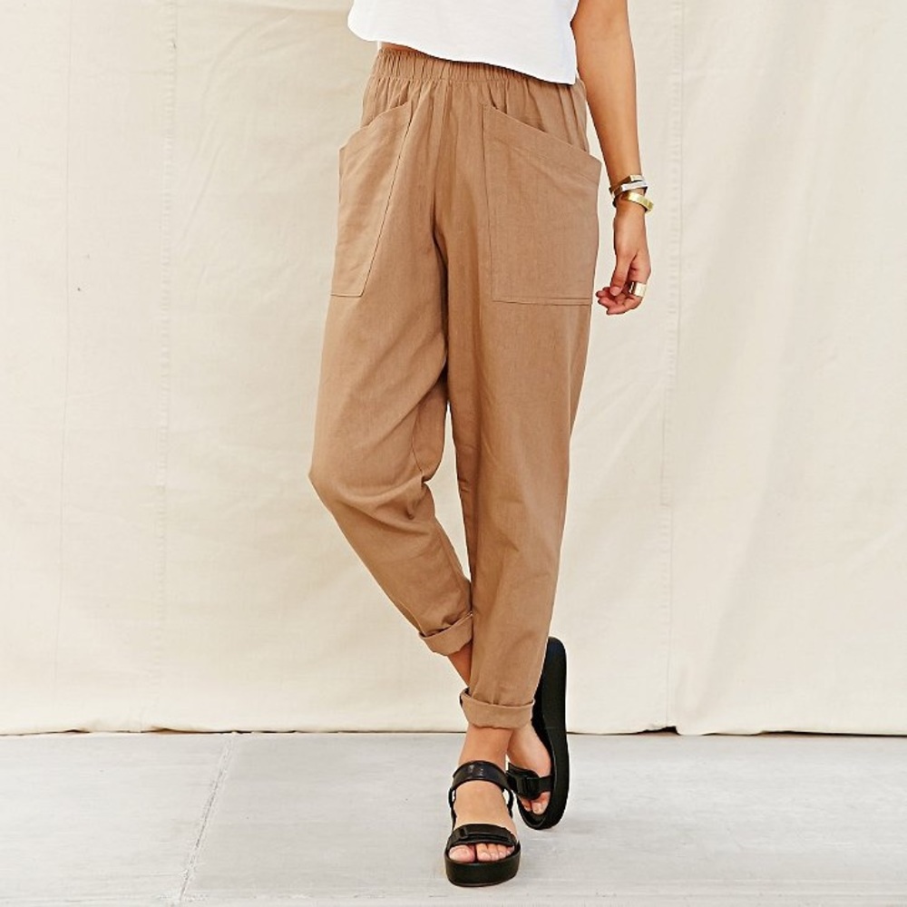 Urban Outfitters Mixed Business Linen pant