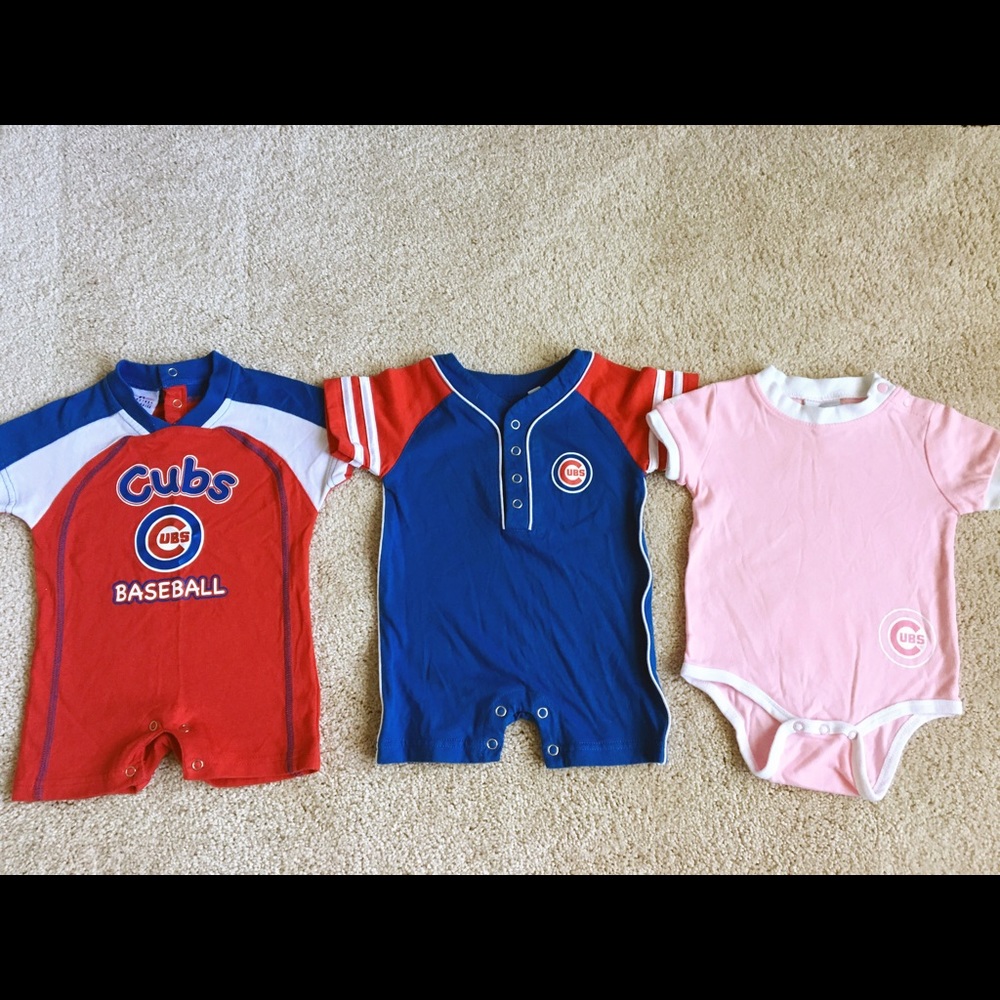 Cubs baby set