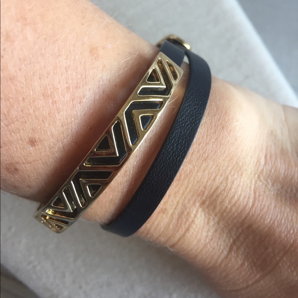Stella & Dot Ally Double Wrap Bracelet