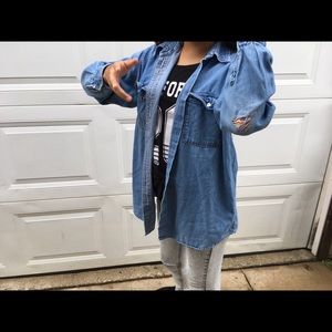 Light weight jean jacket!