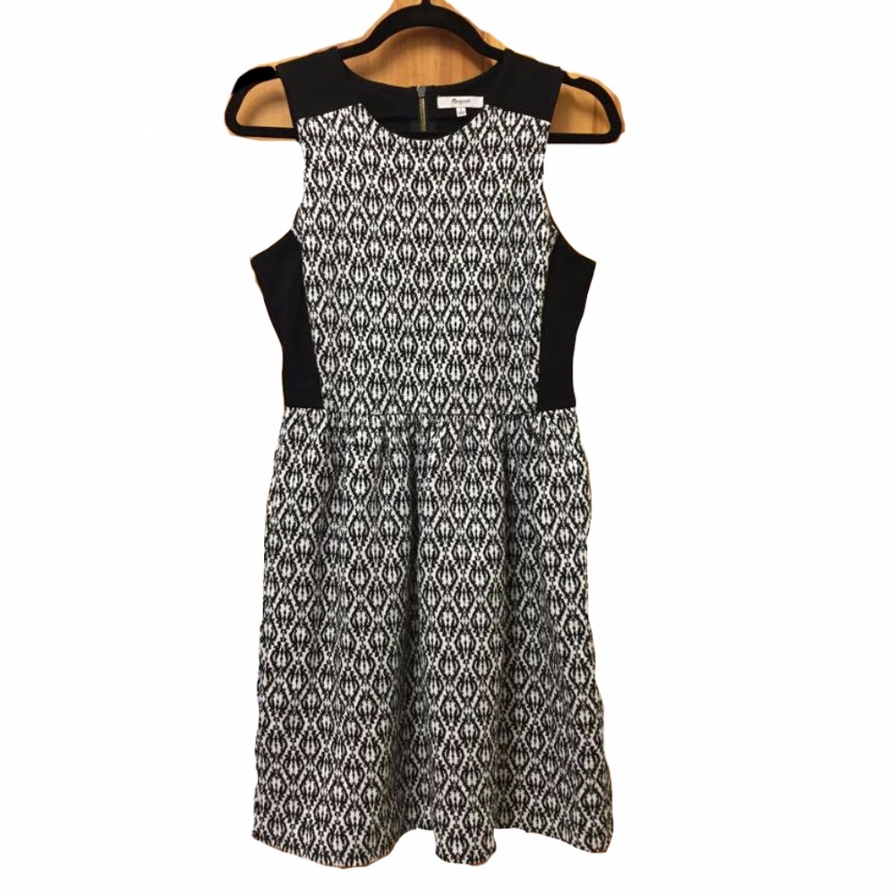 NWOT Winter Madewell Diamond Jacquard Dress