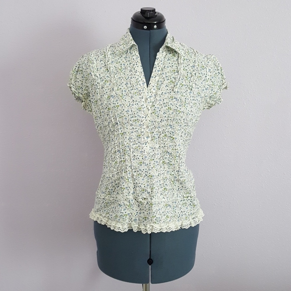 Cap Sleeve Blouse