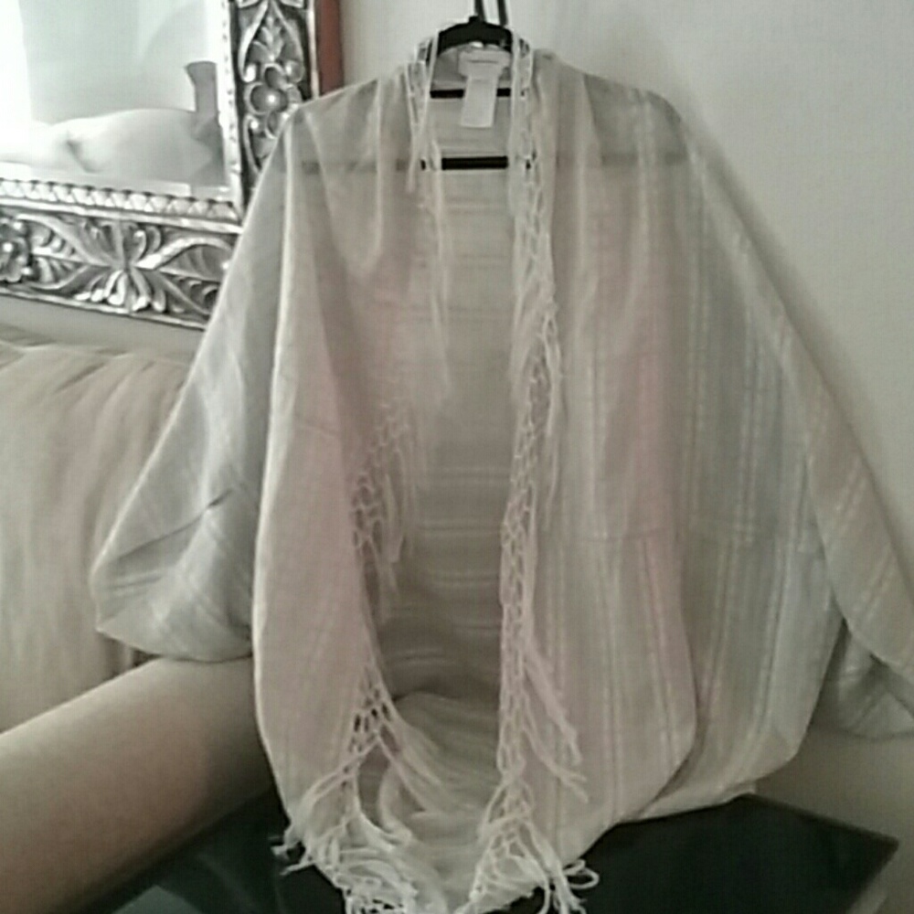 Free People linen cardigan
