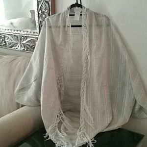 Free People linen cardigan