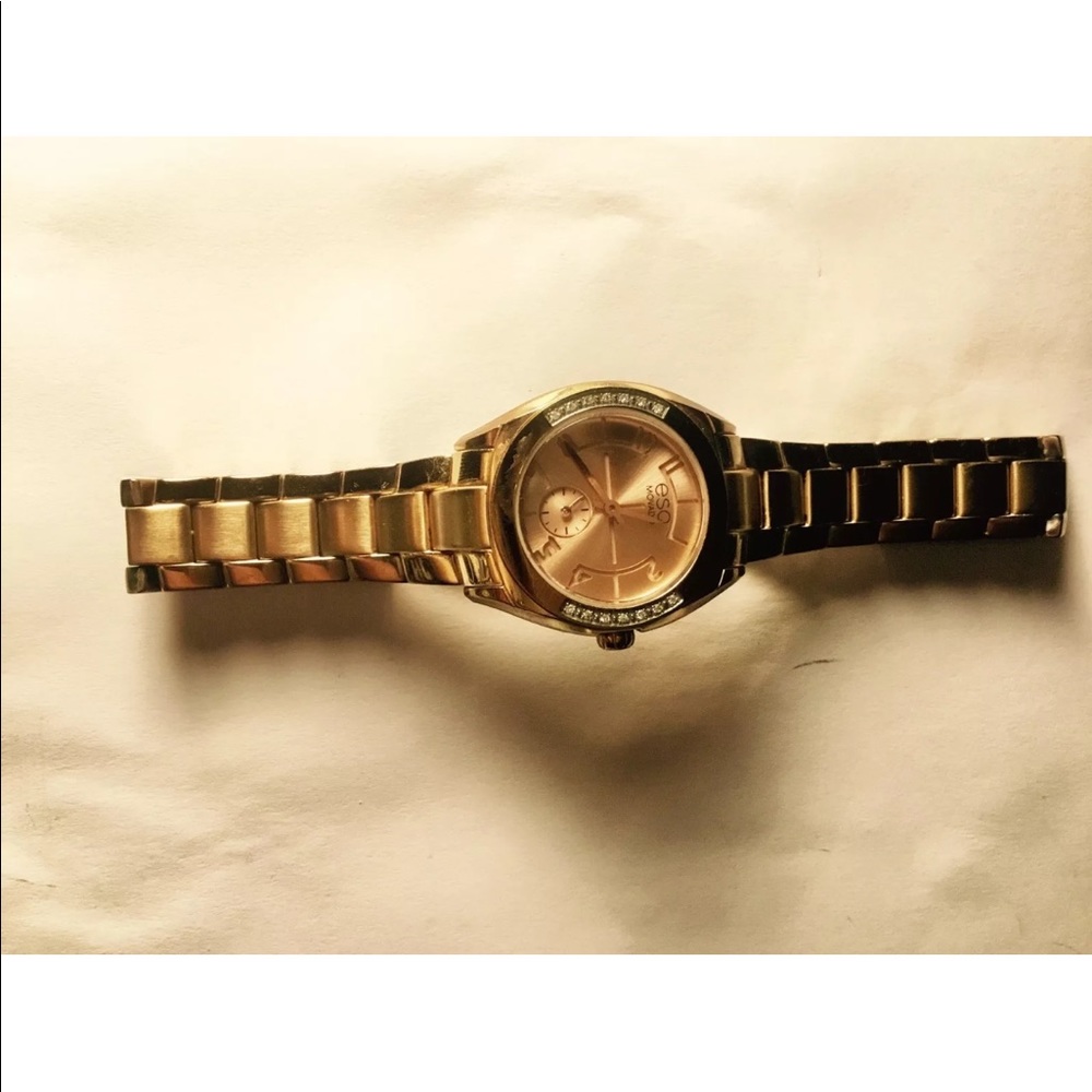 MOVADO Luxury Wrist-Watch In Rose Gold