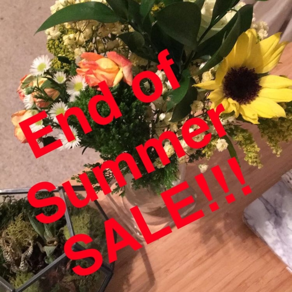 Everything on sale!!!!