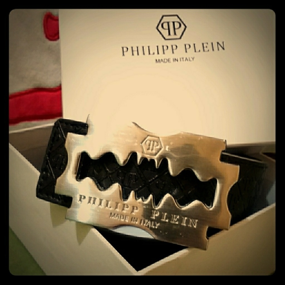 Phillipp plein razor fashion belt
