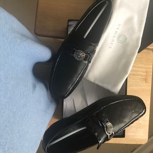 Black Men's Versace Shoes