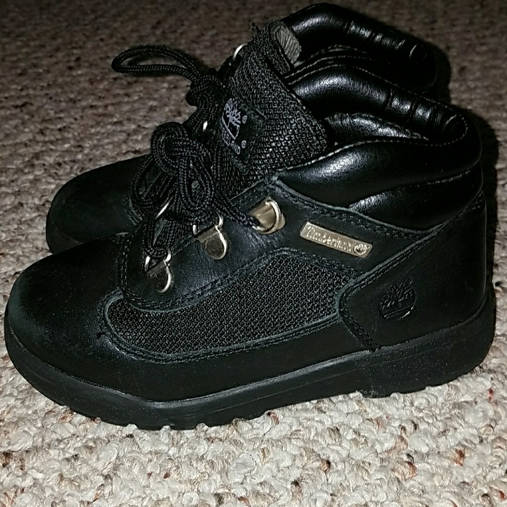 Timberland Black Field Boots