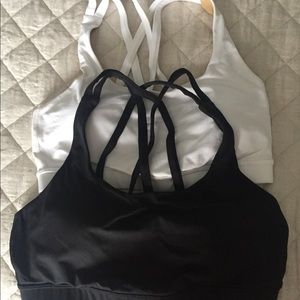 Two! Lululemon bras sz 10