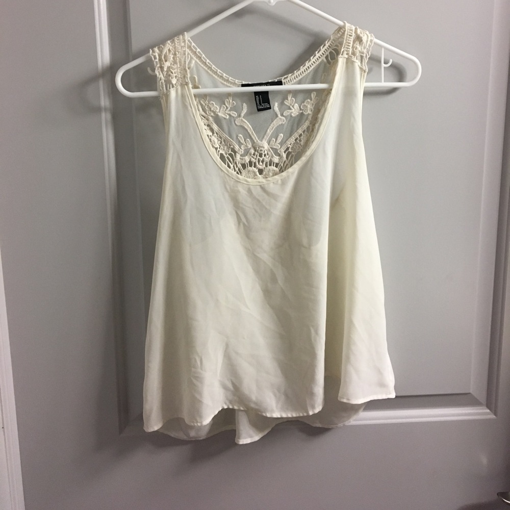 Tank with Lace Back