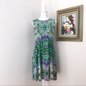 Cynthia Rowley Green Floral Dress Cynthia Rowley Green Floral Dress