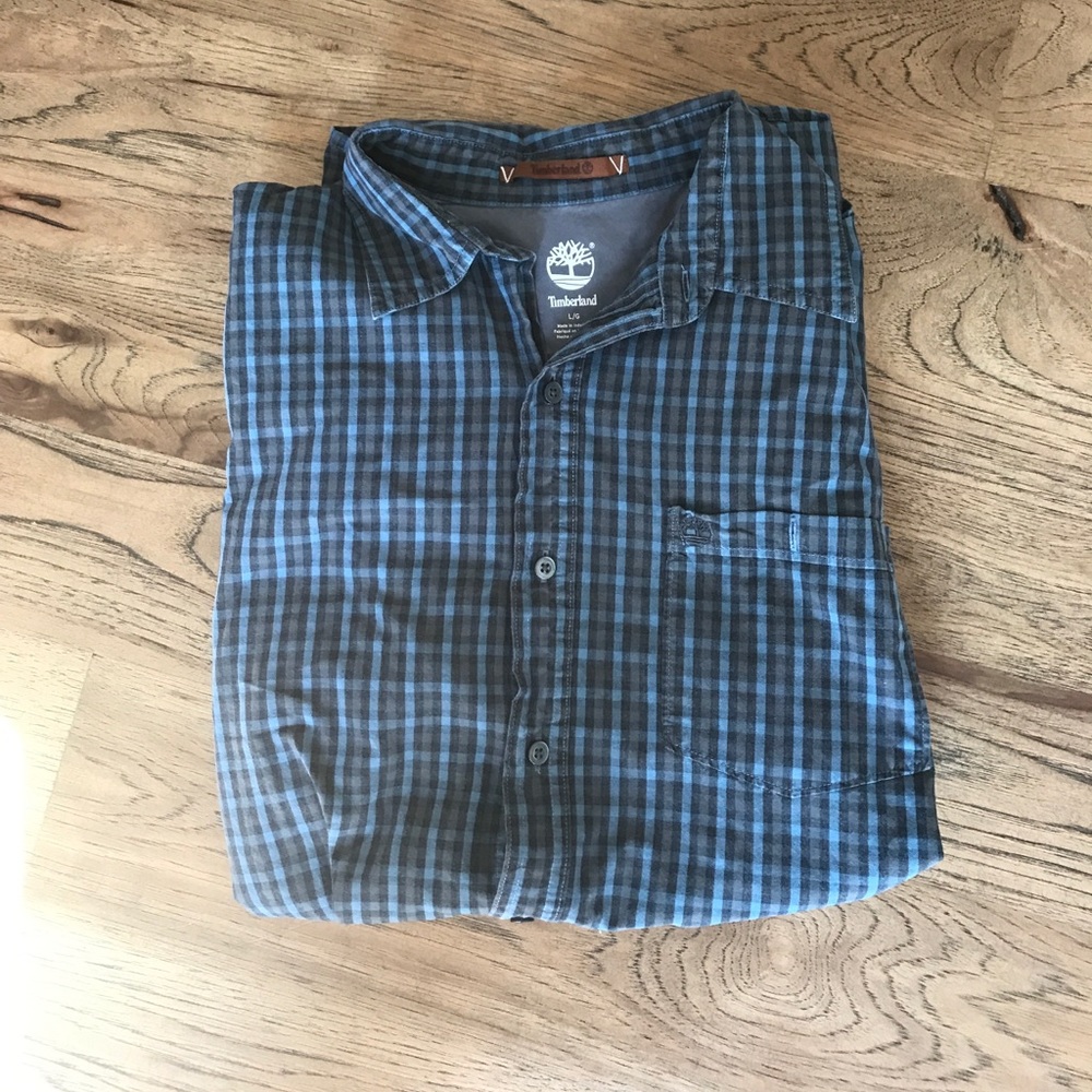 Mens Timberland Button-up Shirt