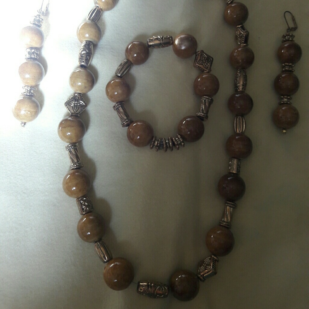 3 pc beaded set