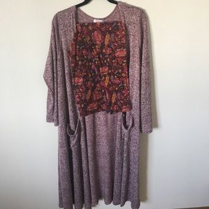 LuLaRoe Sarah and TC Legging Outfit