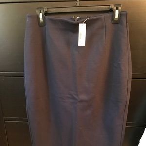 NWT! JCrew Navy Pencil Skirt, Size 10