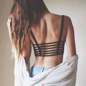 Black vest wrapped chest Black vest wrapped chest