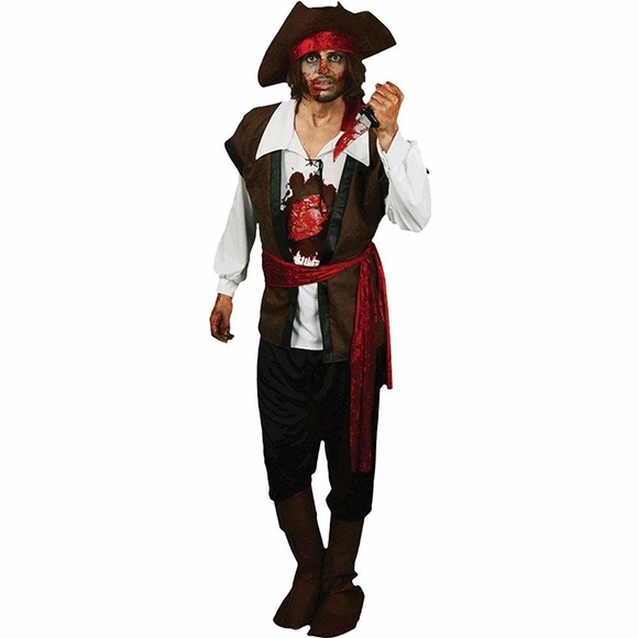 Real Beating Heart Pirate Cosplay Costume M - Picture 2 of 3