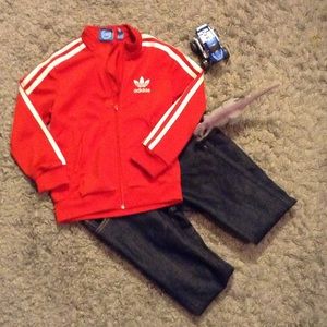Kids Adidas Track Suite Jacket