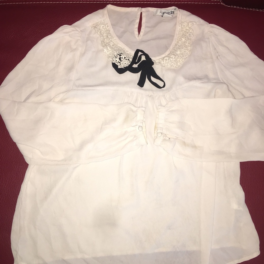 Sheer blouse